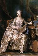 LA TOUR, Maurice Quentin de, Portrait of Madame de Pompadour